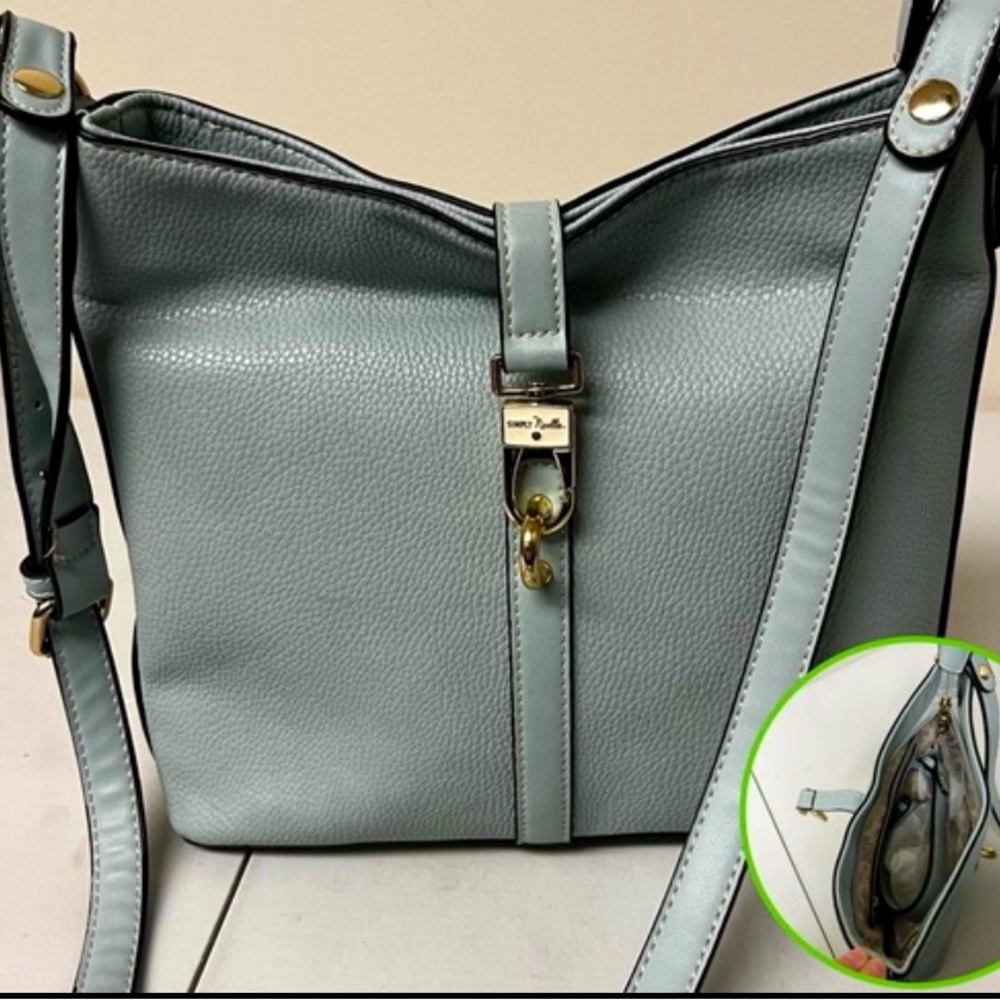 New Simply Noelle Cobblestone Hobo Bag